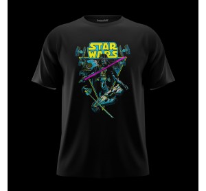 Star wars Neon Poster
